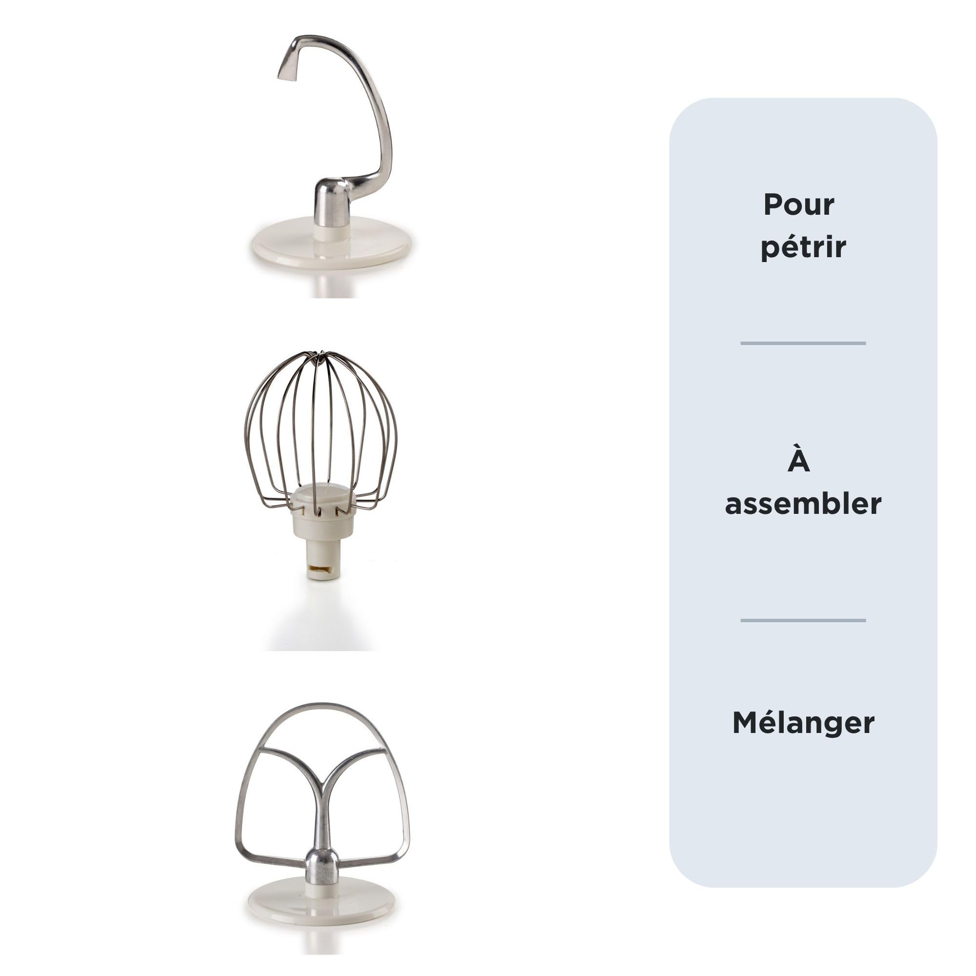 Ariete Pétrin Vintage 1588, Batteur Circulaire Pour Pain, Pizza, Gâteaux Et Pâtisseries, Hob, Fouet à Cœur Et Fouet à Fil Inclus, Capacité de 5,5 Litres, 7 Vitesses + Impulsion, 1200W, Beige