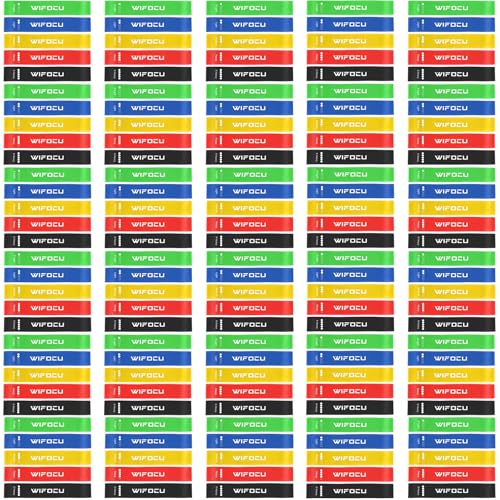 150 Pcs Bulk Fitness Resistance Bands Set for Gym Members Sports ...