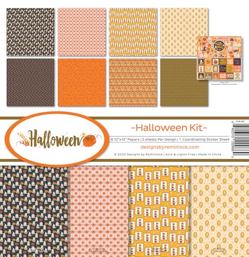 Reminisce Halloween Scrapbook Collection Kit