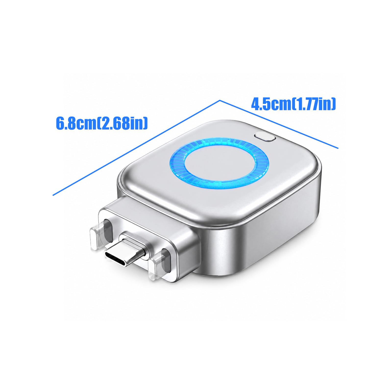 Adaptadores de cargadores inteligentes con cortes de alimentación de IA para carga rápida de hasta 140 W PD3.1 Dispositivos compatibles con cargadores de apagado automático de inteligencia