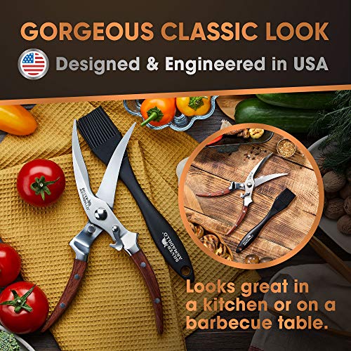 Silver Armadillo Heavy Duty Poultry Shears thumb #5