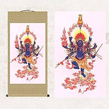 Amazon｜掛け軸 開運画掛軸-金剛夜叉明王（こんごうやしゃみょう