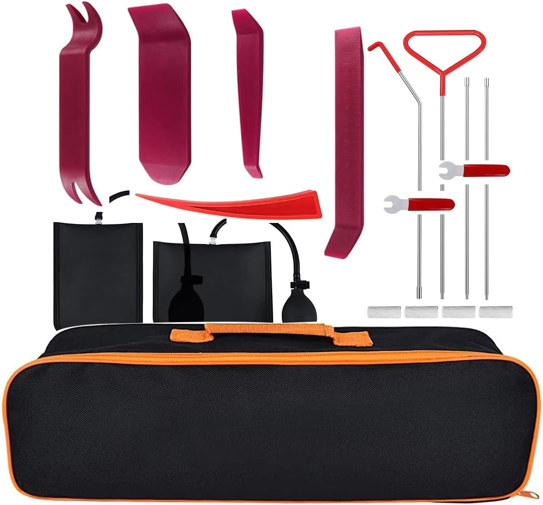 Multi-Function Automotive Tool Set, Stainless Steel Pin Puller Tool Set, 17PC,66 Inch, for Automotive Enthusiasts and Auto DIYers Multi-Function Automotive Tool Set, Stainless Steel Pin Puller Tool Set, 17PC,66 Inch, for Automotive Enthusiasts and Auto DIYers