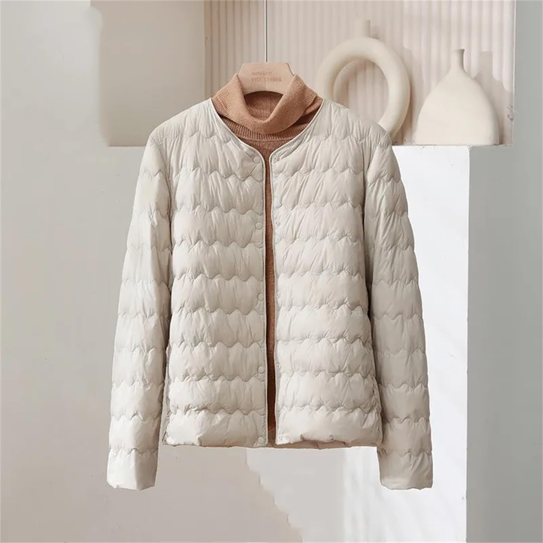 Piumini da donna leggeri con fodera corta invernale caldo coreano Slim Fit femminile Puffer Outwear