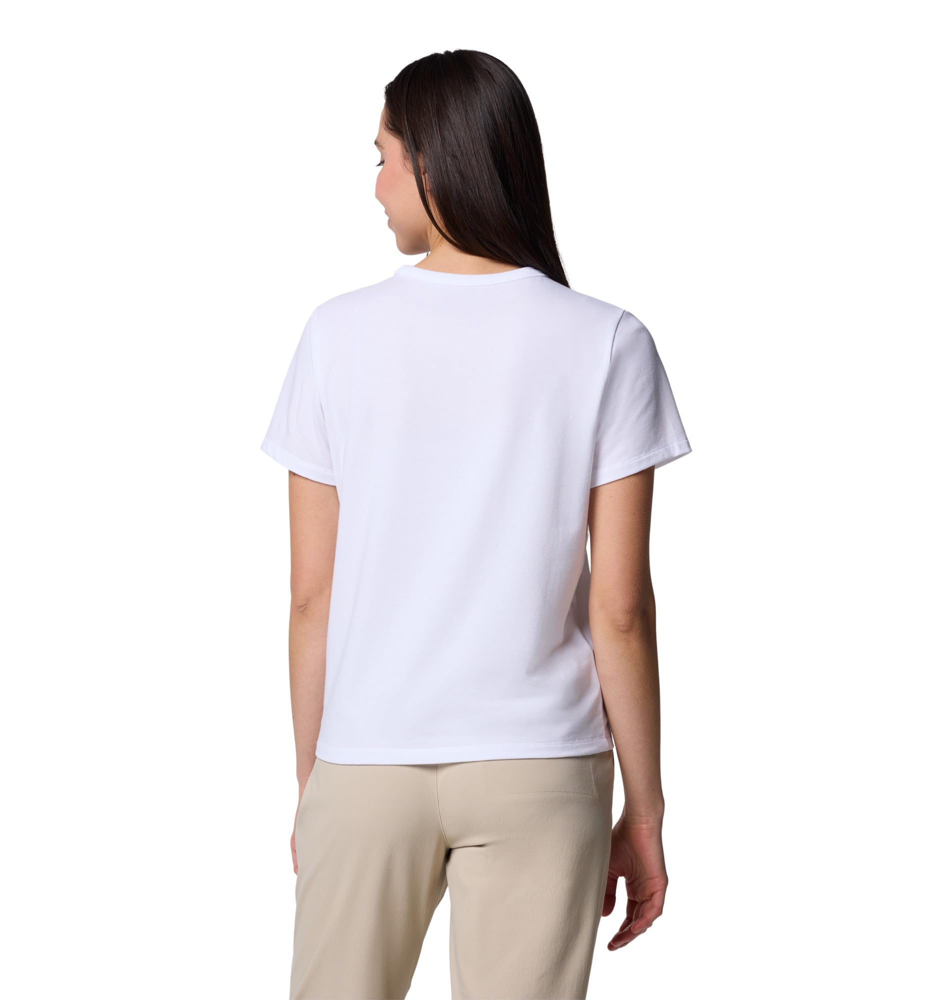 Columbia Women's Sun Trek Short Sleeve II, White, Medium