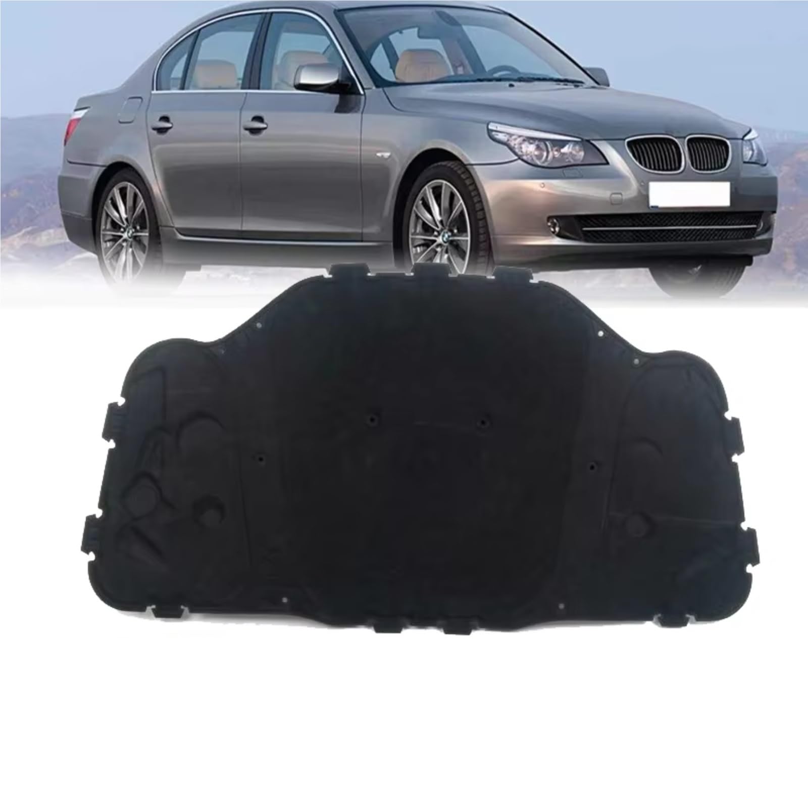 Dämmung Haube Haube Motor Isolierung Pad Schallschutz Abdeckung Heat Liner Matte Zubehör Kompatibel Mit Für E60 E61 OEM 51487148208