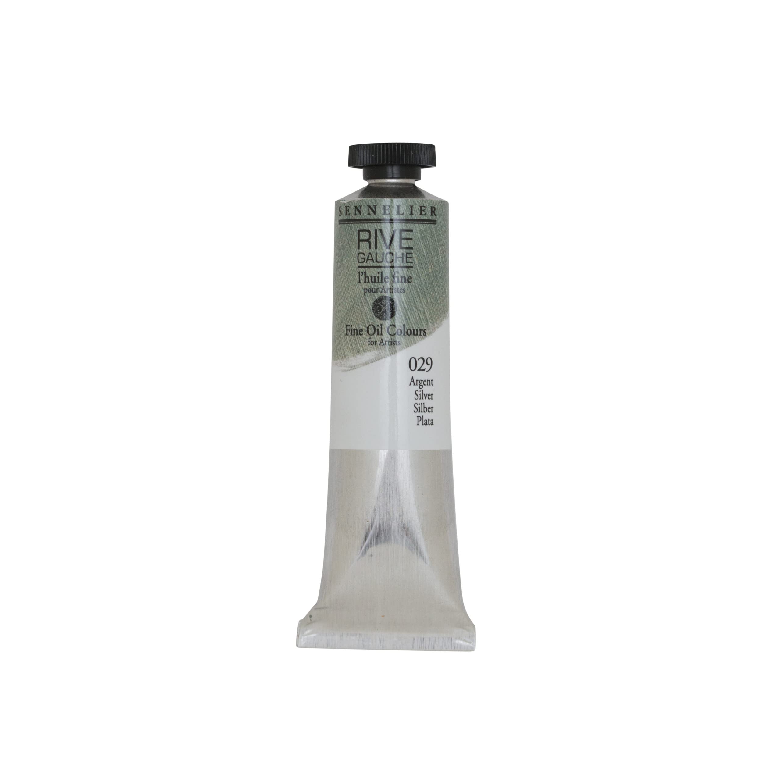 Sennelier Rive Gauche peinture à l'huile argenté 40 ml pour artistes