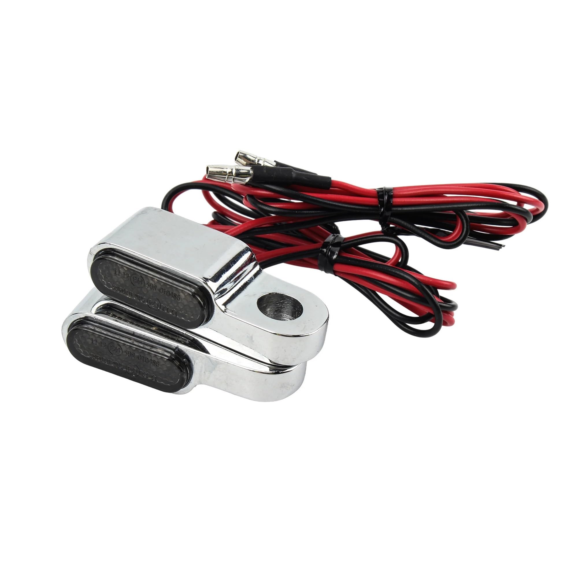 Indicatore direzione moto Lampada laterale flash 12V Indicatoris Motos