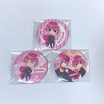 さとみくん特典缶バッジ  ×60 Amazon.co.jp: 【限定特典 缶バッジ付き】 さとみ Never End