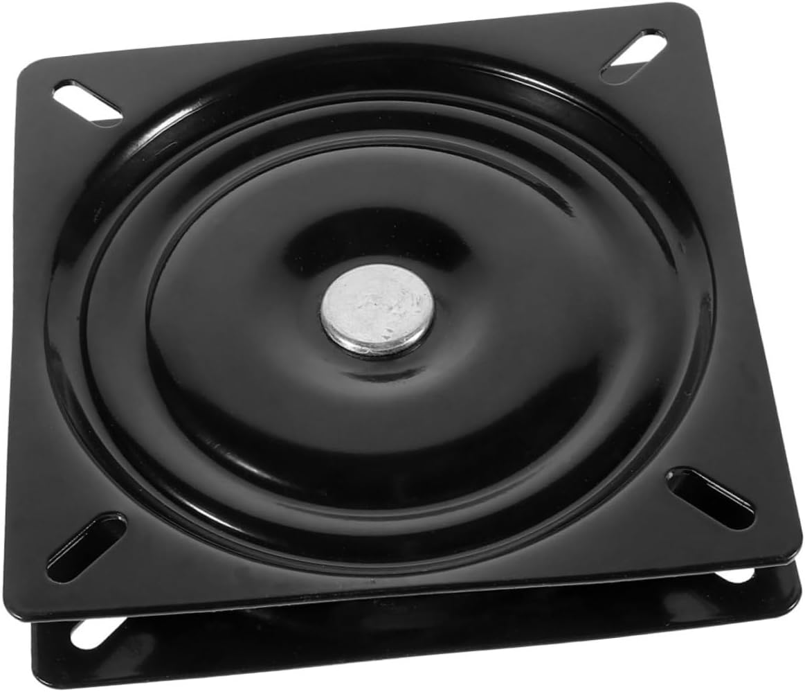 OUNONA Swivel Chair Base Replacement Plate Bar Stool Swivel Mechanism for Chairs Sofas Easy Installation Metal Construction for Home Commercial Use