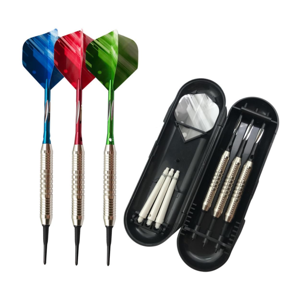 ibasenice 18g Hard Pin-Type Set for Bar Ktv High Performance Comfortable Grip for Players