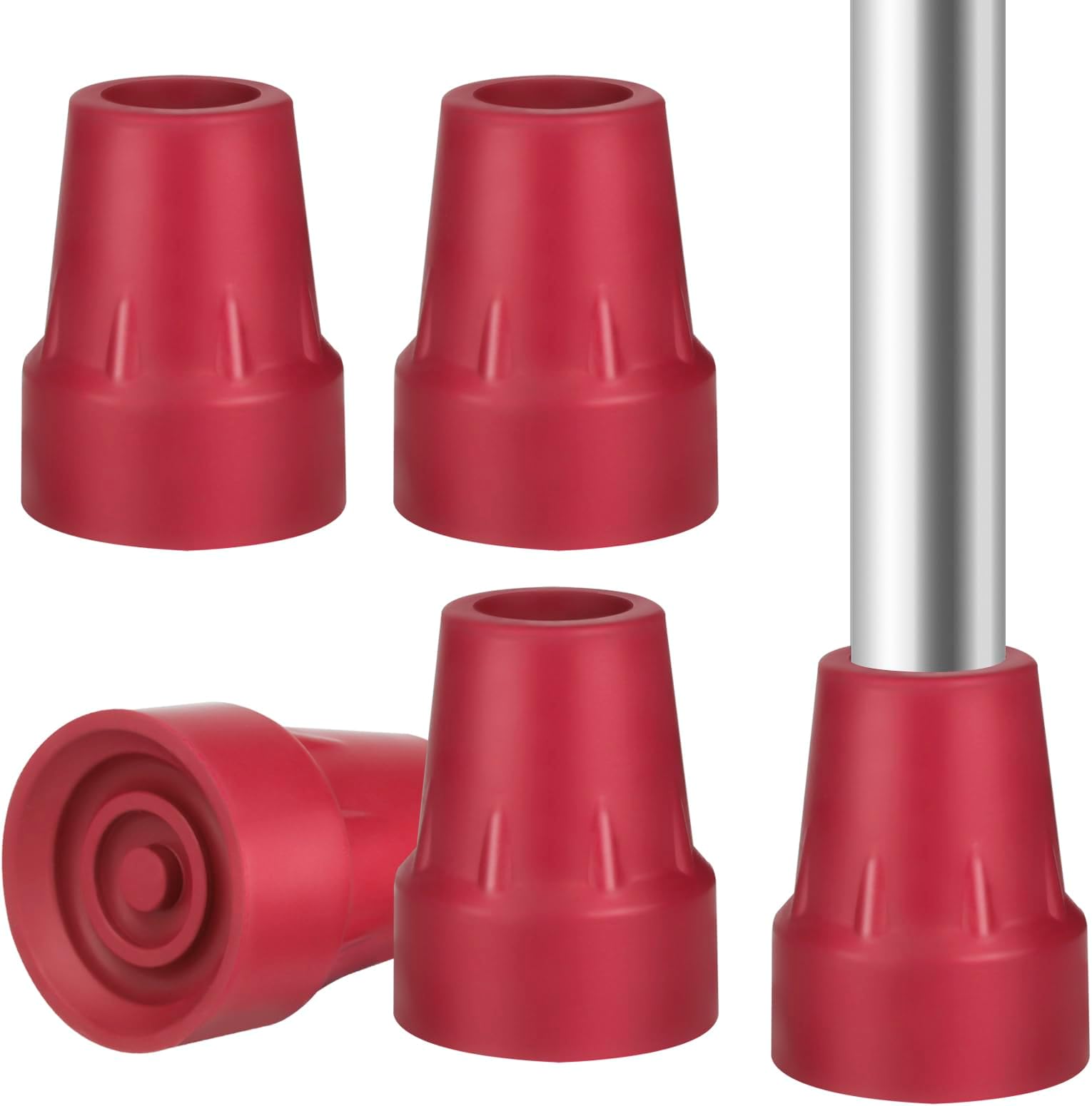 Crutch Tips Heavy Duty Replacement Rubber Cane,Hiking