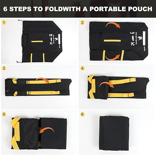 Miniatura 6 de Bolsa de viaje para asiento de automóvil infantil para avión, ultra duradera 900D Oxford acolchada bolsas de asiento de automóvil para viajes