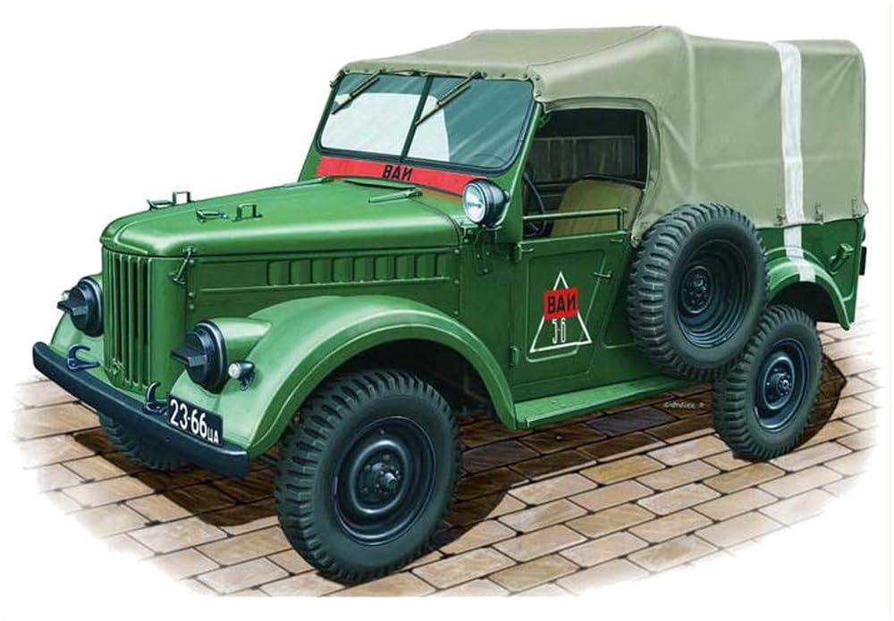 Amazon | ブロンコモデル 1/35 ソ連 ガズ GAZ-69 軍用乗用車