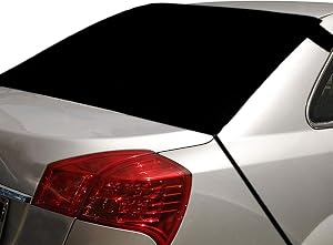 Car Rear Windshield Snow Cover, 99.21×35.43 Inch Anti Ice Frost Rear Windshield Protector, Windproof Oxford Back Window Cover, Winter Car Accessories for Cars, Trucks, SUVs, Lorries