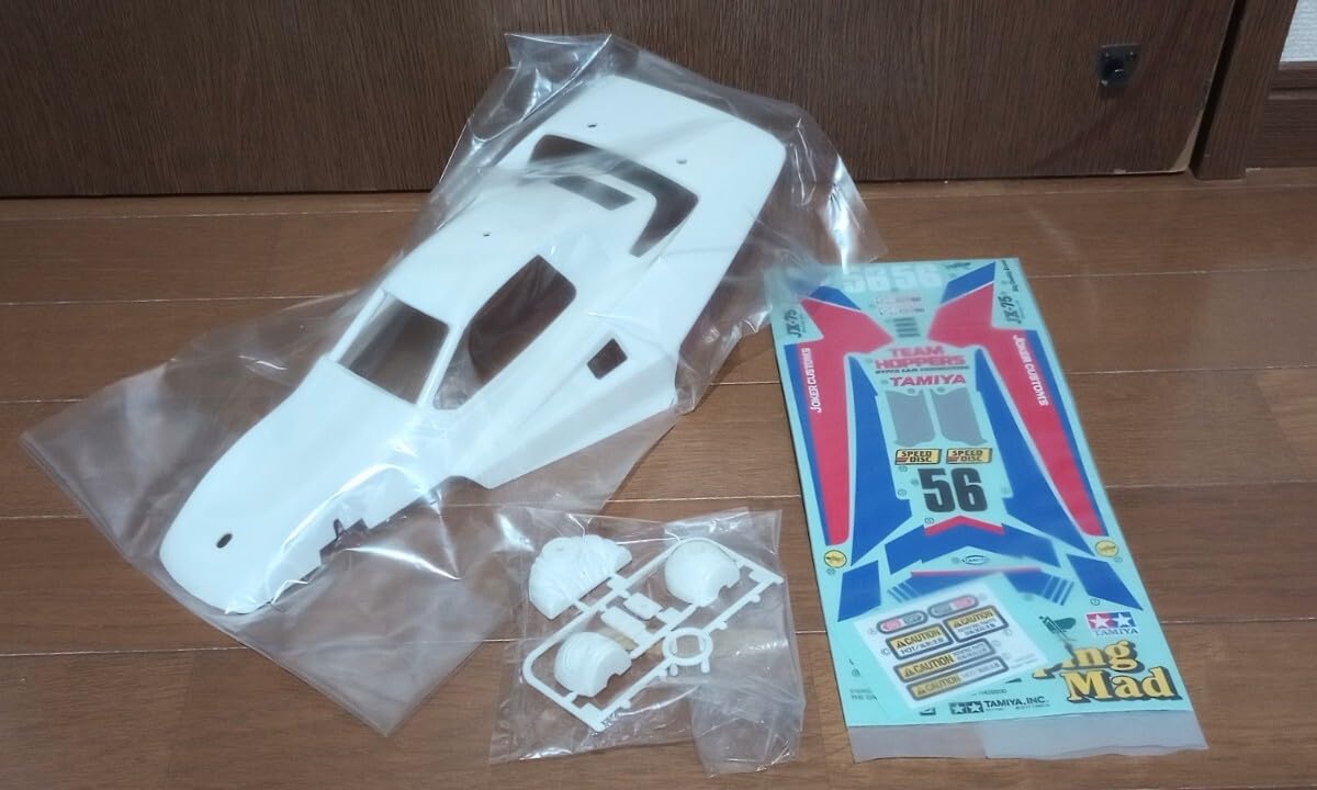 Amazon.co.jp: タミヤ グラスホッパー2 ボディ ドライバー ステッカー