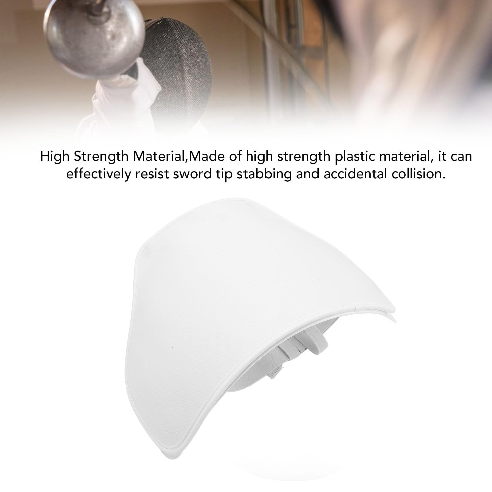Generic Protezione per il Torace da Scherma da Uomo, Ergonomica, in Plastica Leggera, Certificata FIE per il Gioco Competitivo (S)
