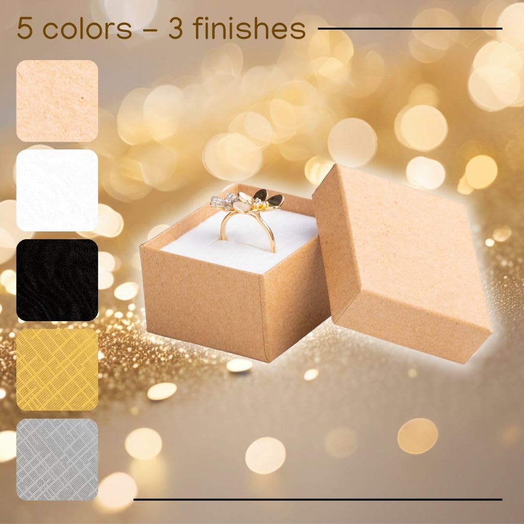 Amazon.com: Prestige & Fancy Brown Jewelry Gift Boxes 10  display picture 1