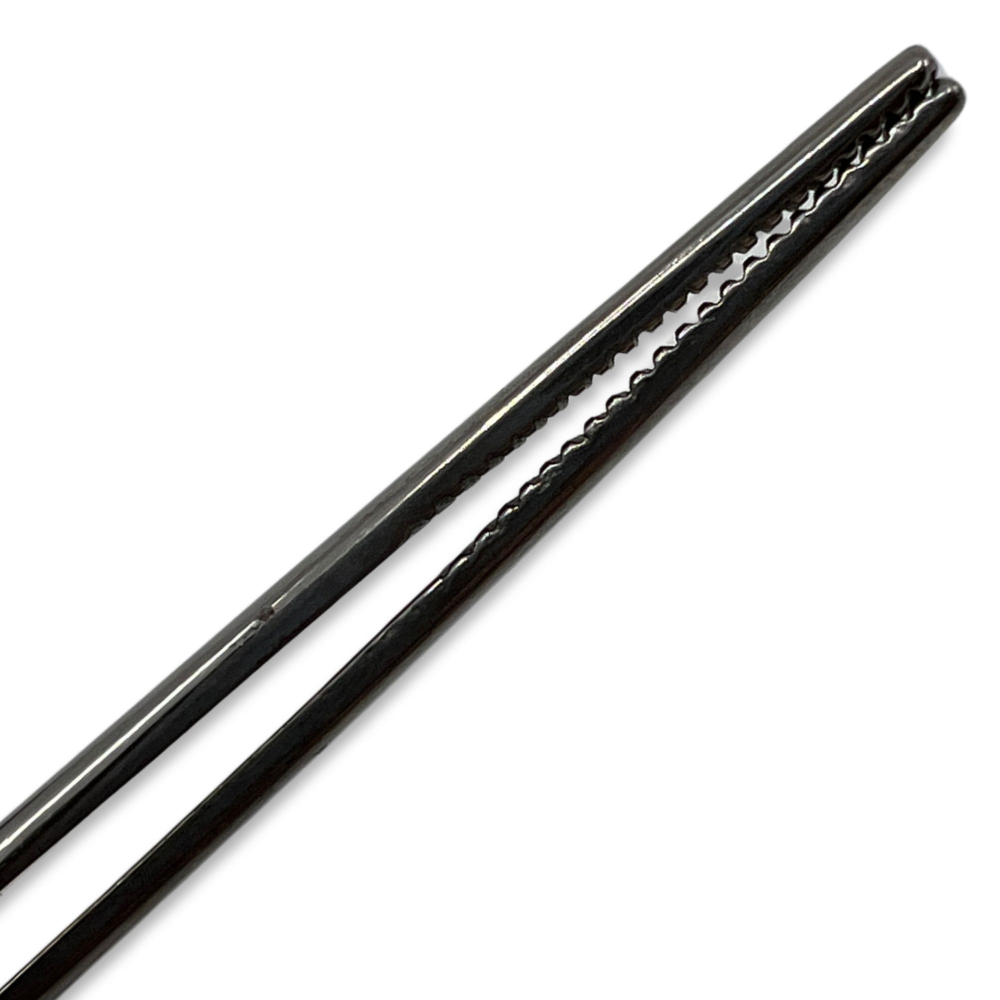 Eisco Laboratory Forceps, Stainless Steel Precision Tweezers, Serrated, 6" — Amazon image 3