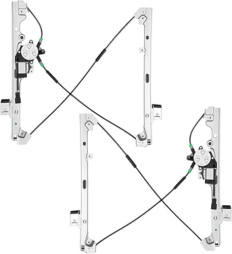 Vista 80 de BDFHYK 741-645 Elevalunas eléctrico con motor para automóvil delantero derecho del pasajero para Chevy Silverado, Tahoe, Suburban, Avalanche