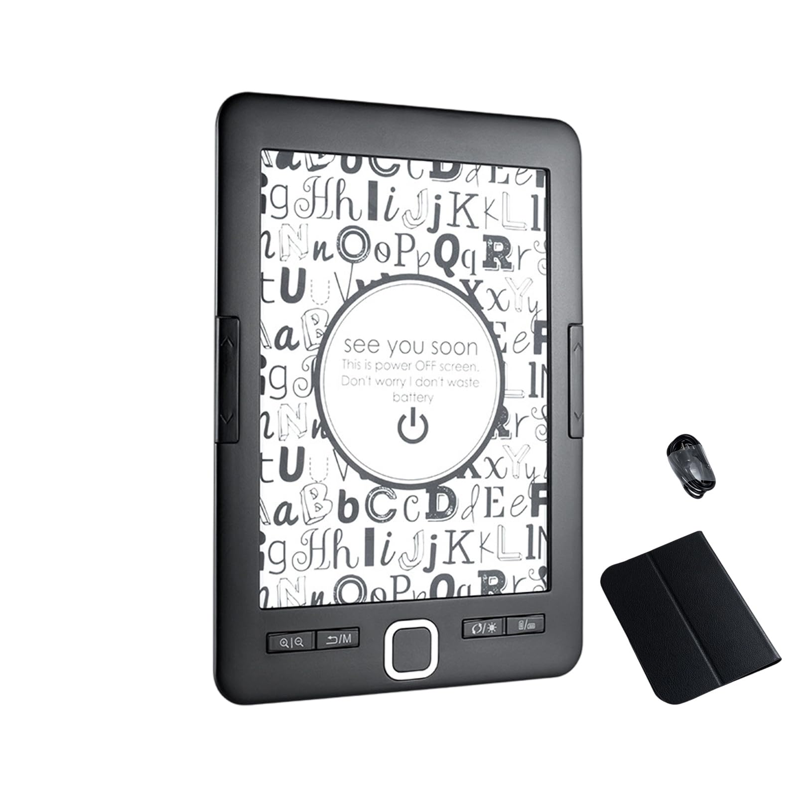 Lettore di libri con tecnologia a luce frontale supporta più formati leggeri per lettura frontale lettore di luce frontale Lettore elettronico da viaggio Dispositivo per pendolarismo Lettura notturna