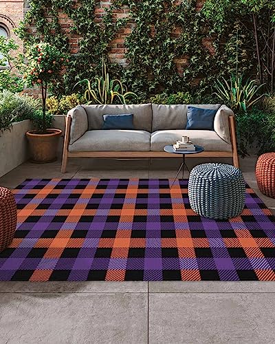 Tapete exterior e interior reversible 5 x 8 pies