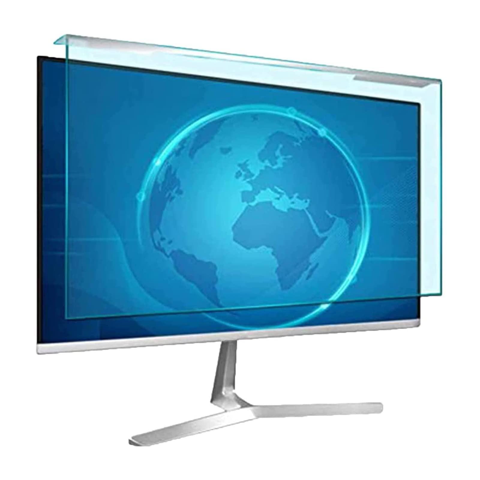 ALXDR Filtre D'écran Anti-Lumière Bleue pour Moniteur De Bureau 24