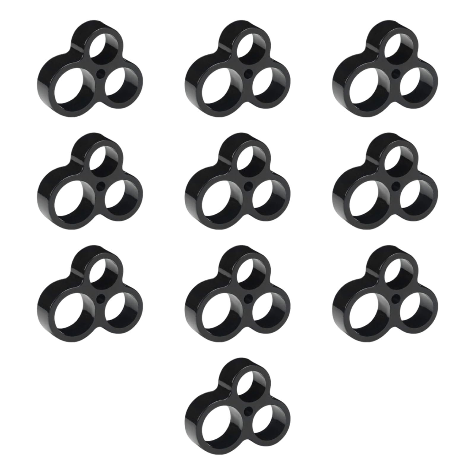 Kalttoy Black Clear Quiet Door Stoppers Child Safe Adhesive Stoppers Door Bumpers For Various Rooms Silicone Stopper