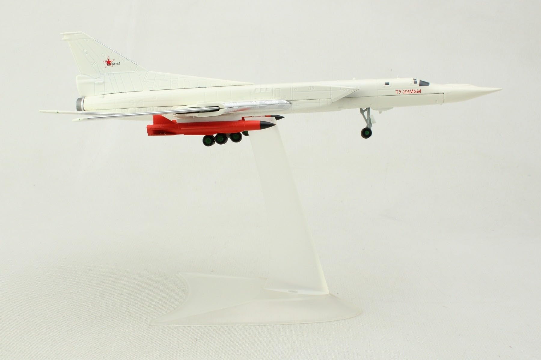 Herpa Russian Air Force Tupolev TU-22M3 "Backfire" - 43rd Guards Center Of Combat Application And Air Crew Training Dyagilevo Air Base Rf 34075 24 Red 1 200 536592