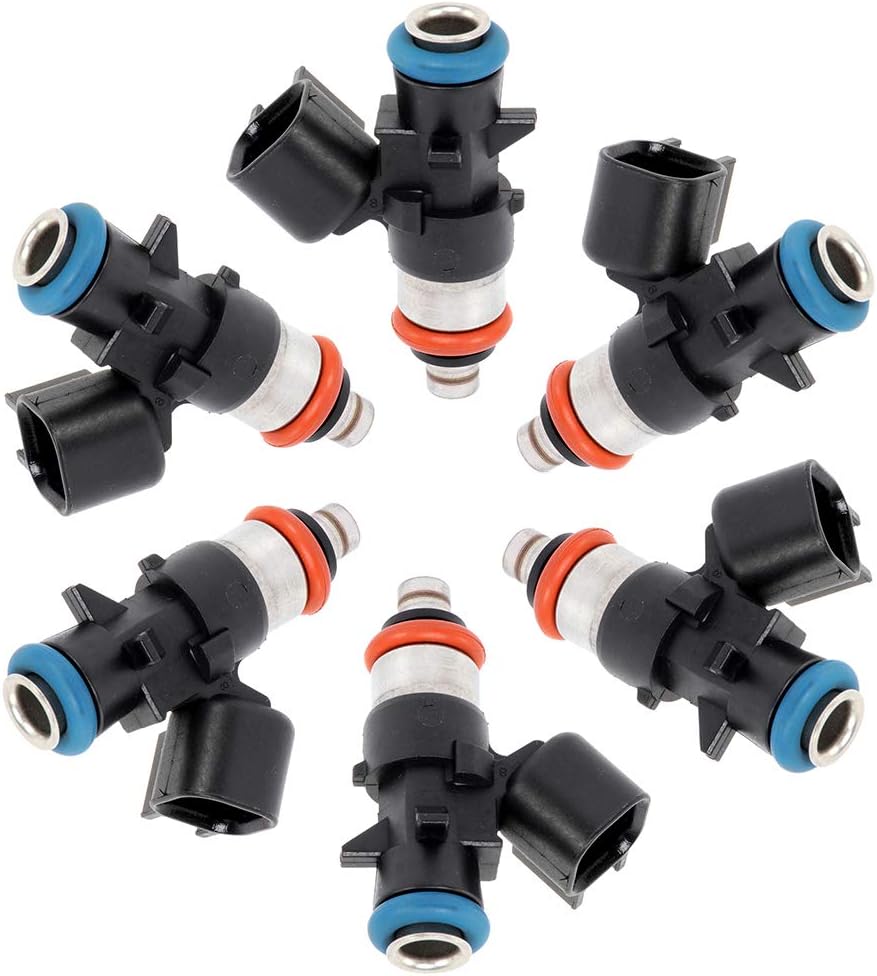 Fuel Injectors Set of 6 Fit for Chrysler for 300 2011-2019 for Chrysler for Town & Country 2011-2016 for Chrysler for 200 2011-2017, 4Holes, 0280158233