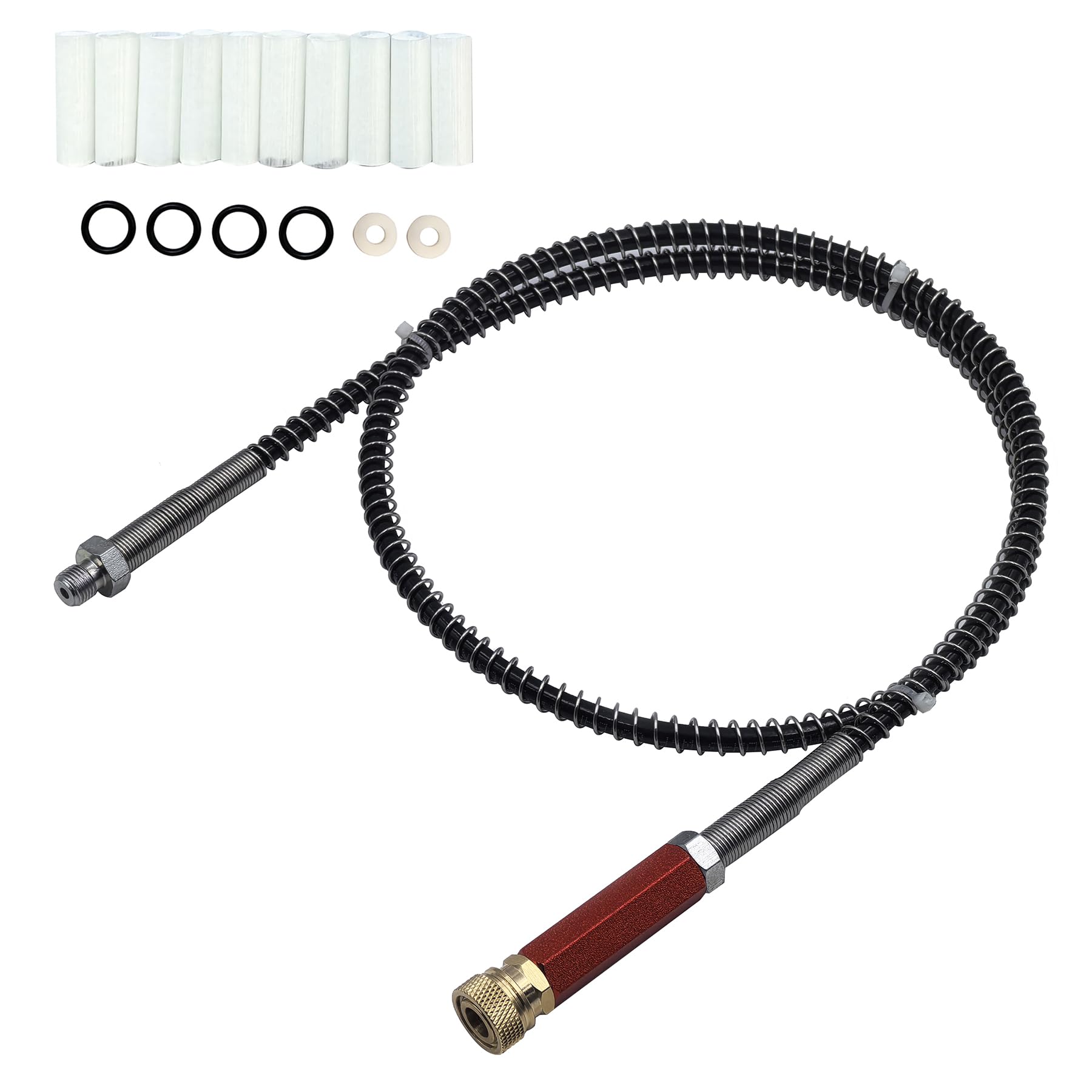 Conector de liberación rápida DRYHTEN con filtro de aire de alta presión