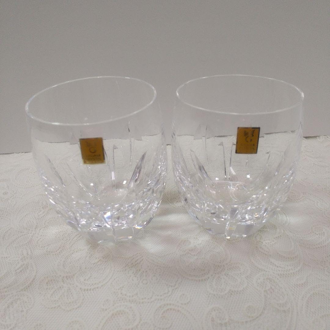 ノーブランド品 Kagami Crystal Brand Pair Rock Glass, m42958541574