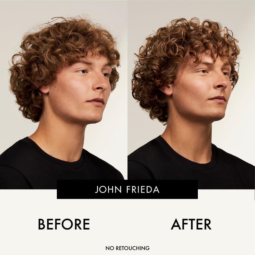 John Frieda Traumlocken Set - Shampoo, 500ml & Conditioner, 500ml - Frizz Ease Serie - Für lockiges, welliges Haar