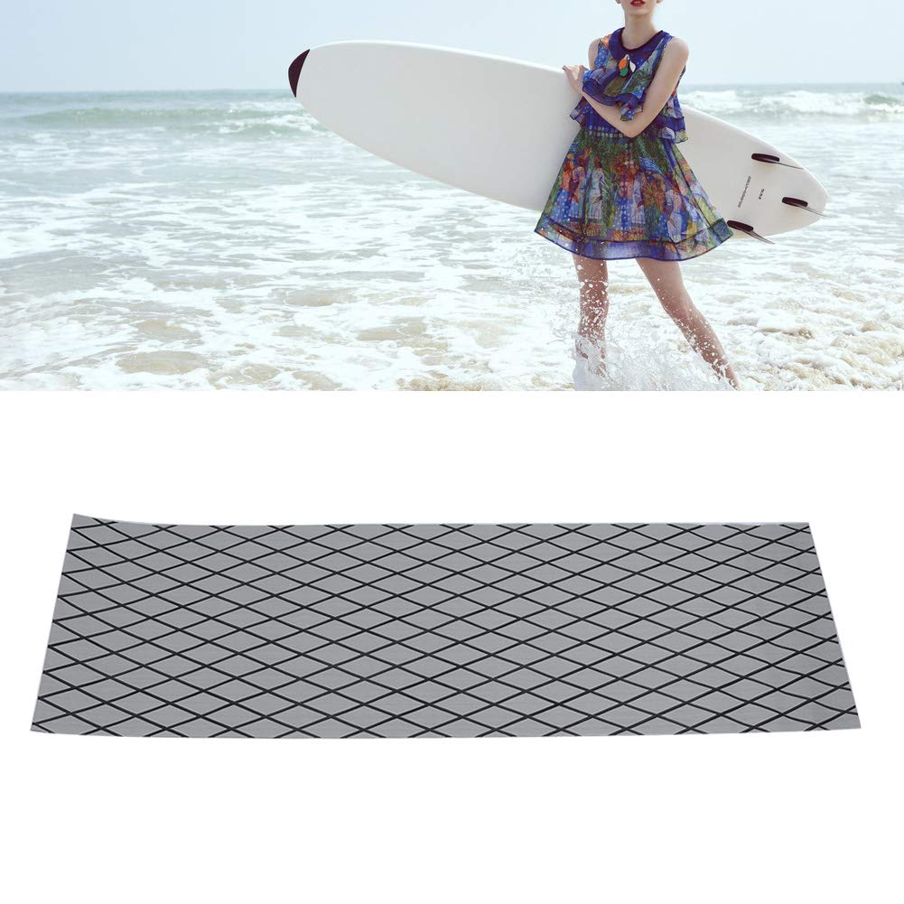 Cryfokt EVA Surf Pad with Imitation Teak Design and Anti-Slip Force for