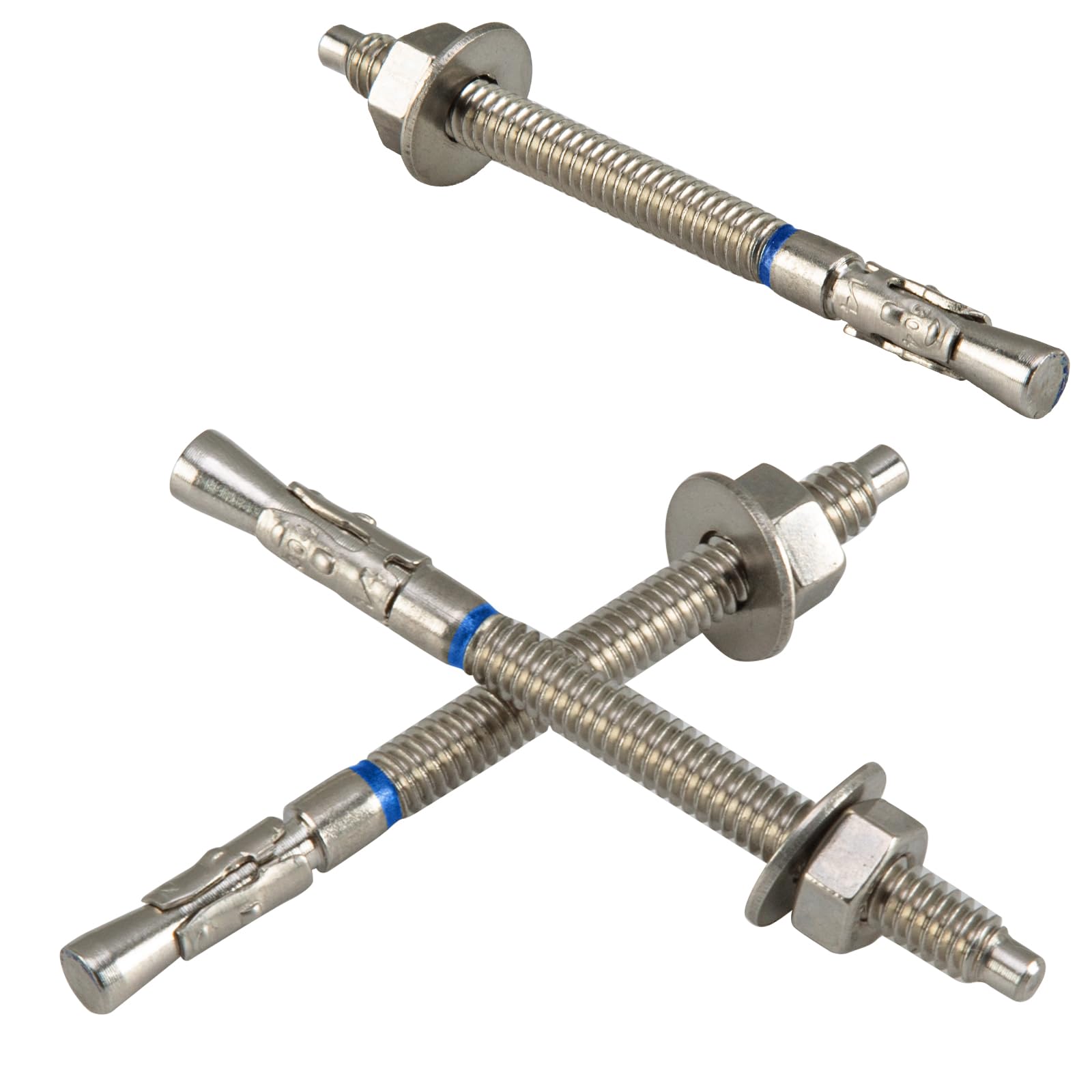 Stainless Steel Wedge Anchors - 20 Pack -1 Stainless Steel Wedge Anchors - 20 Pack -1