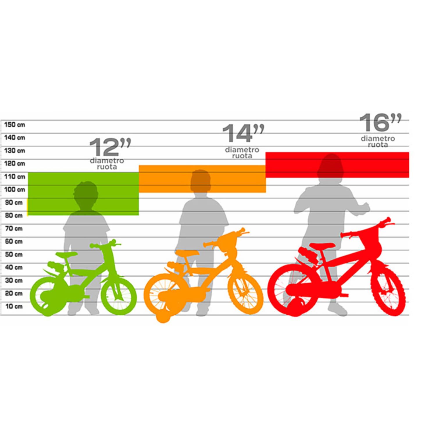 Dino Bikes Bicicletta Bambini Flash 14"
