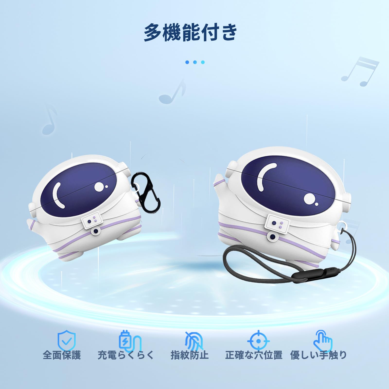 Amazon | For Anker Soundcore AeroClip 用 ケース カバー 【NOUKAJU