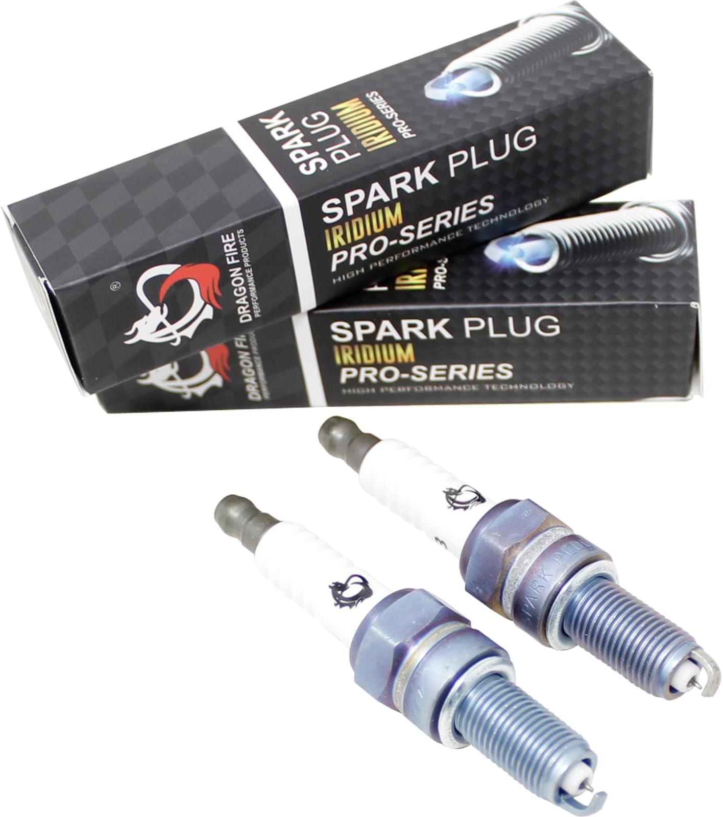 AIP Electronics Dragon FIRE Performance Iridium Spark Plugs 2pcs Compatible with 2011-2020 Polaris ACE General Ranger RZR XP S 570 900 1000 Replaces NGK 95897 MR7F OEM Fit DFSP1003-2