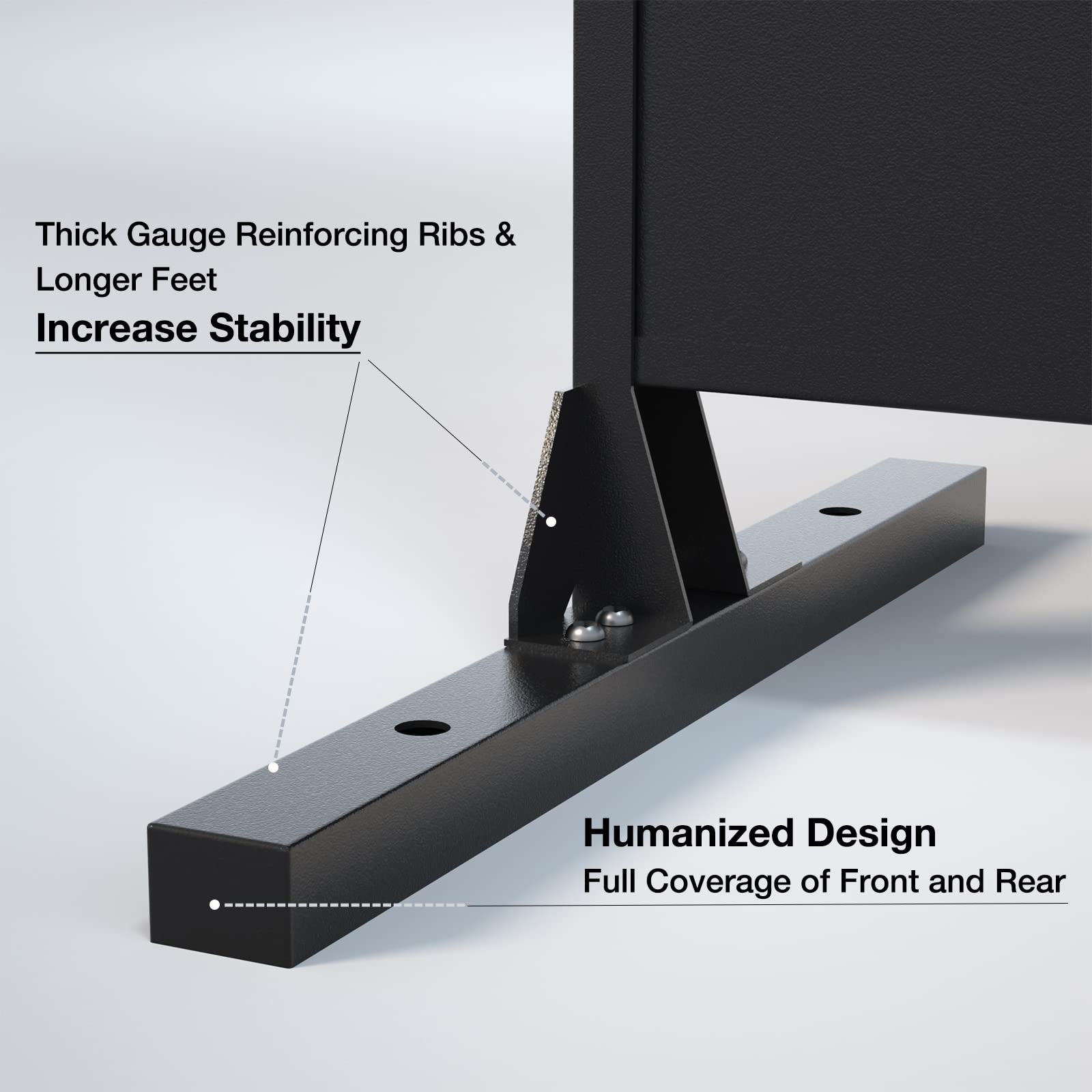 Decorative Outdoor Privacy Screens and Panels Divider with Stand, Laser