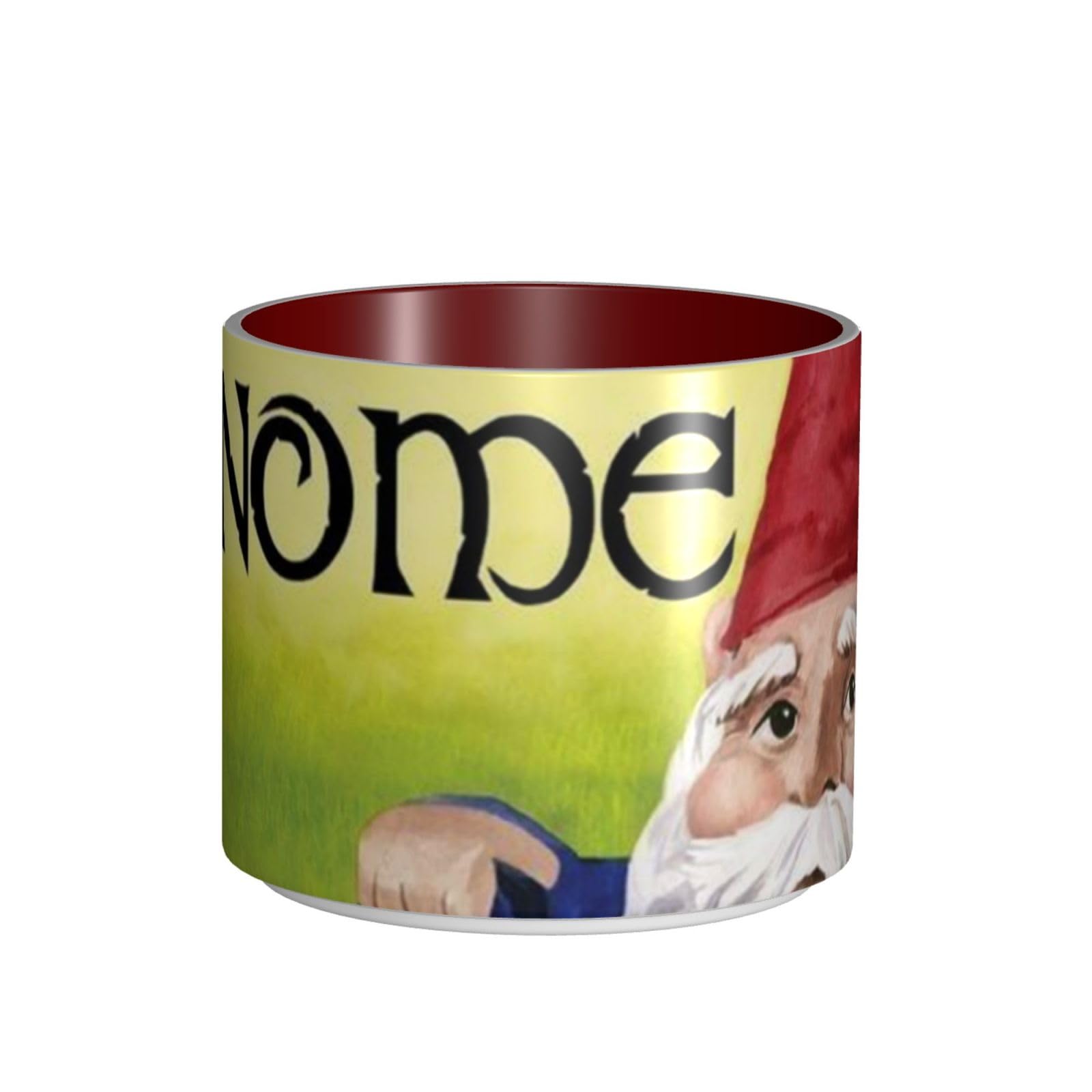 Kolorowe krasnale drukowane kubki ceramiczne o dużej pojemności kubek do kawy