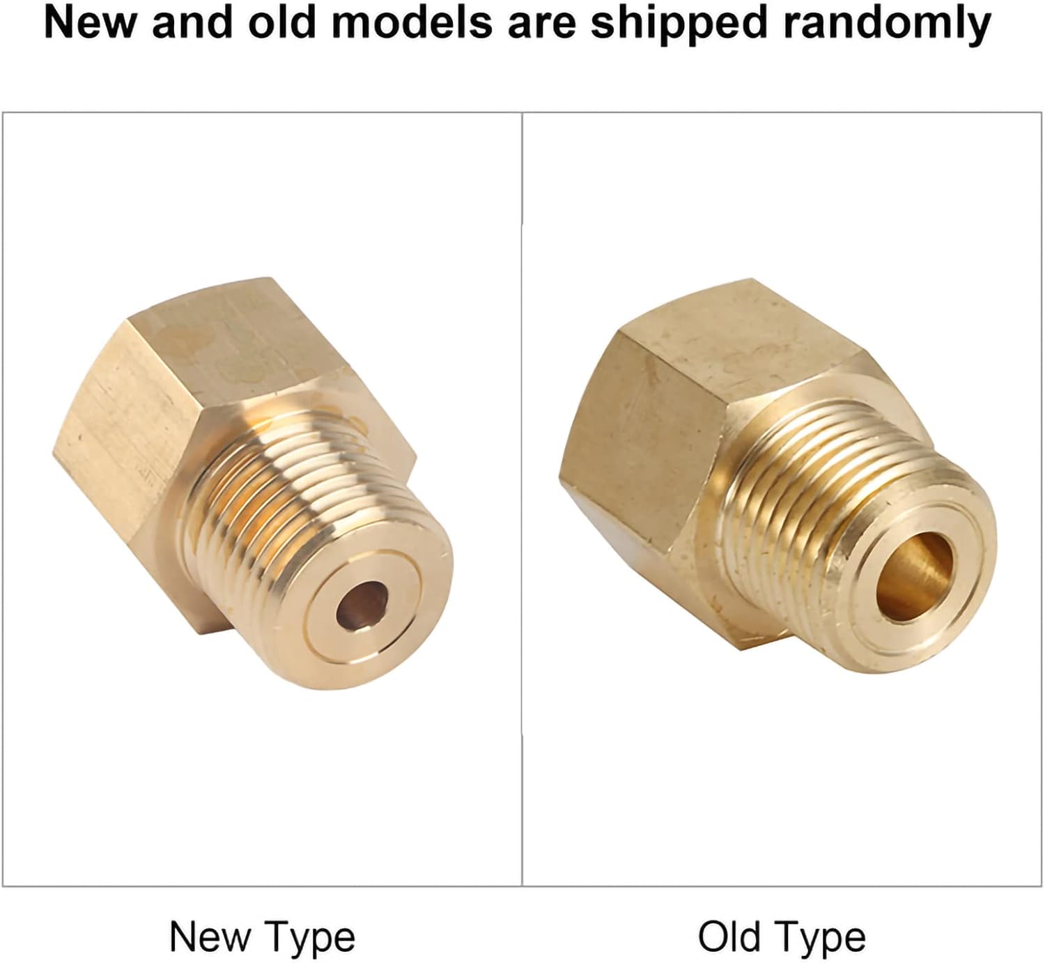 CO2 Adapter, Brass CO2 Cylinder W21.8 CGA320 Adapter Converter for Aquarium Fish (Type2)