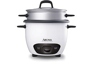 Aroma Housewares 14-Cup (Cooked) (7-Cup UNCOOKED) Pot Style Electric Rice Cooker and...