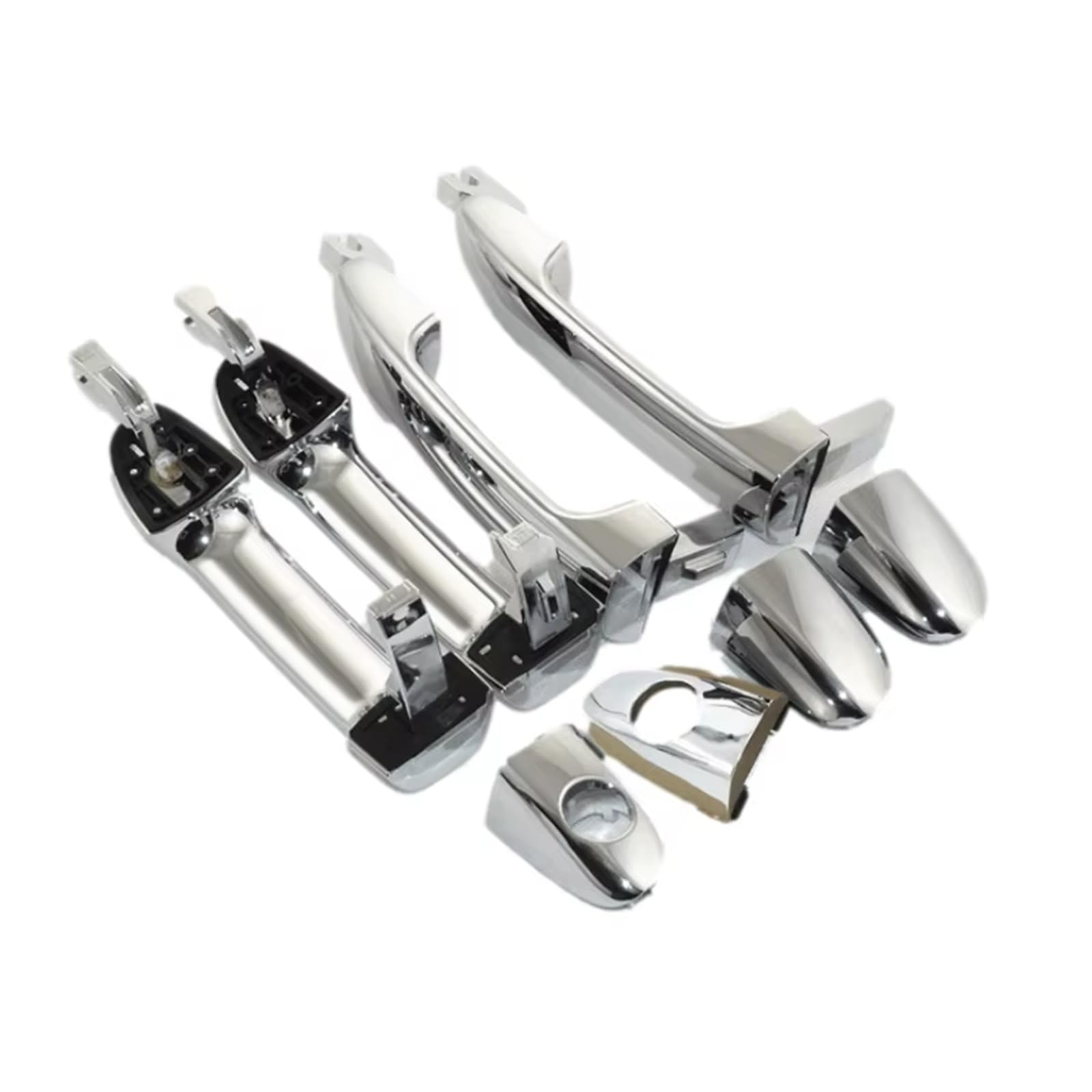 OHKYLSD Door Handle Outer Door Handle Electroplated 82651-2F010 for KIA for Cerato 2004 2005 2006 2007 Replacement Handles