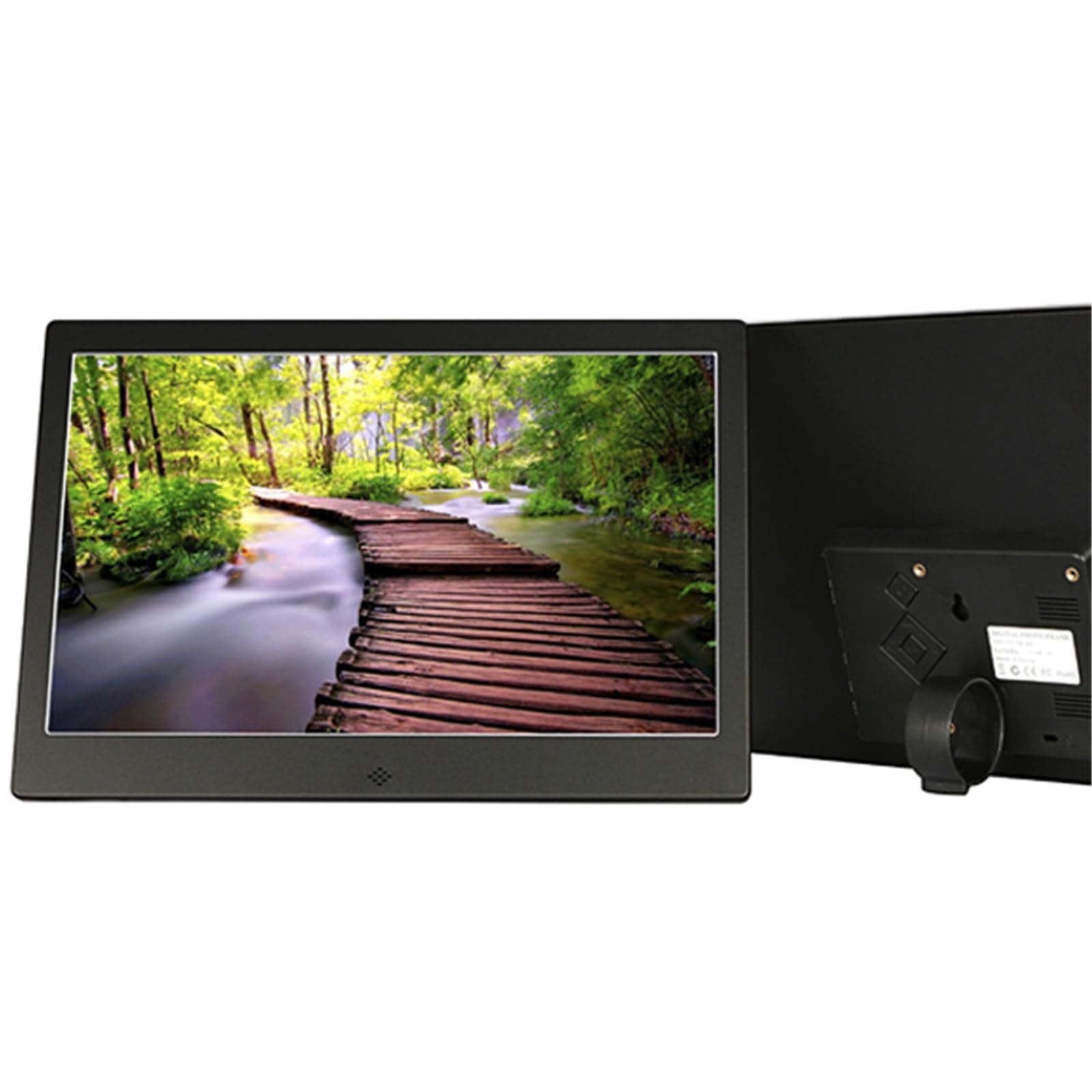 Ultracienka cyfrowa ramka multimedialna HD Elektroniczny album muzyczny Odtwarzacz filmów do promocji w sklepie Home Office(Rose gold,12inchs)