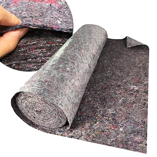 YRHome Rouleau de non-tissé de peintre de 50 m - 50 m - 180 g/m² - Revêtement intérieur pour sol - Avec revêtement antidérapant - Rouleau de carrelage de...