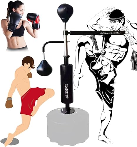 Amazon Com Sdfkl Multifunctional Boxing Gym Equipment 360 Spinning Bar With Dual Punching Balls Training Reaction Speed Coordination Relieve Stress For Kids And Adults Home Boxing Training Black Sports Outdoors Amazon Com Sdfkl Multifunctional Boxing Gym Equipment 360 Spinning Bar With Dual Punching Balls Training Reaction Speed Coordination Relieve Stress For Kids And Adults Home Boxing Training Black Sports Outdoors