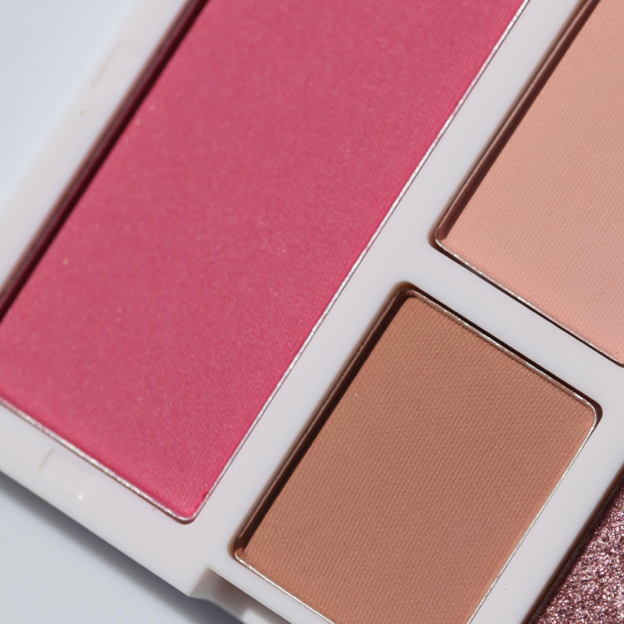 Half Caked Duality II Eye and Cheek Palette - 6 Berry and Neutral Matte an Shimmer Eyeshadows with 1 Primer-Infused Pressed Powder Blush in Watermelon Shade, 8.2g