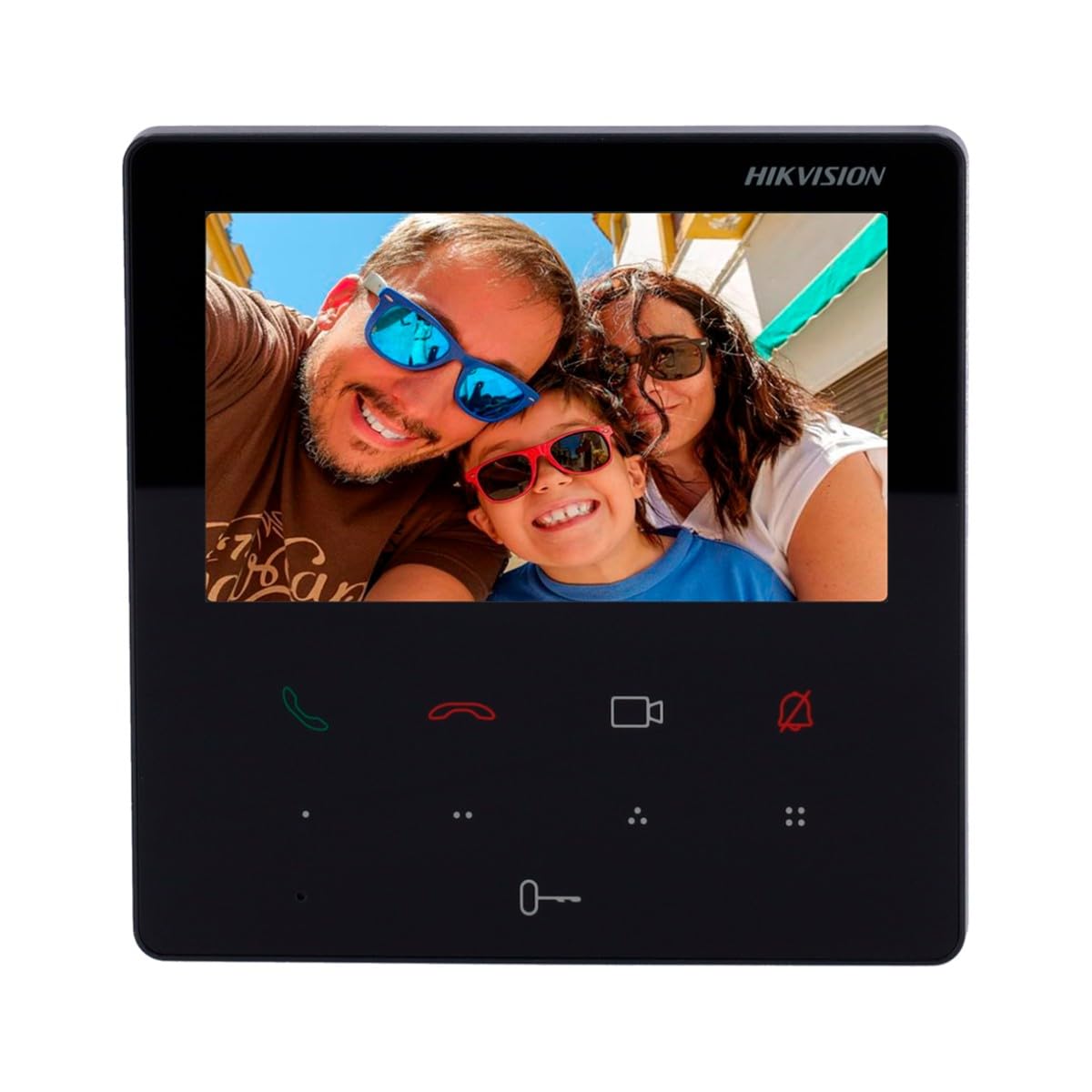 Monitor para Video Porteiro IP Hikvision DS-KH6110-WE1 4.3" Tátil TFT 60Hz