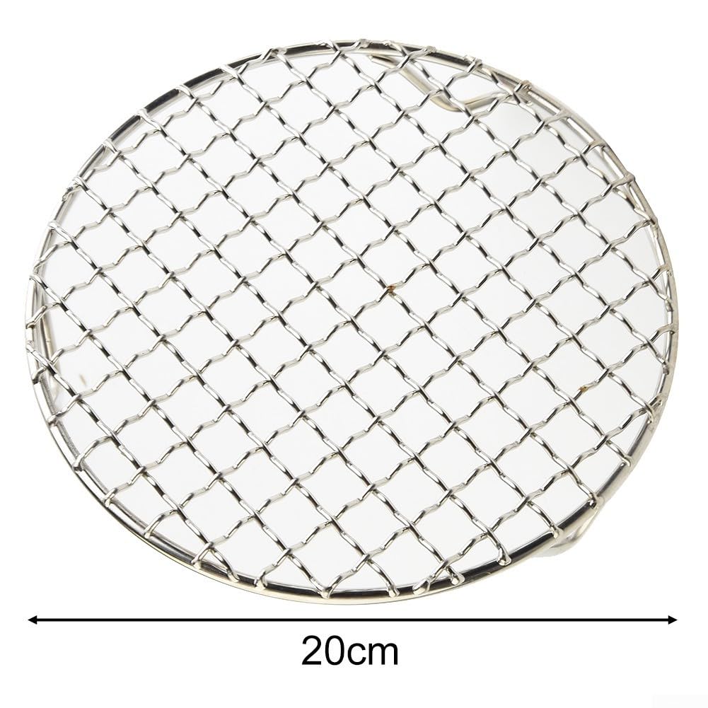 Rejilla de refrigeración circular en diseño resistente hecho de material inoxidable 201 (20 cm)