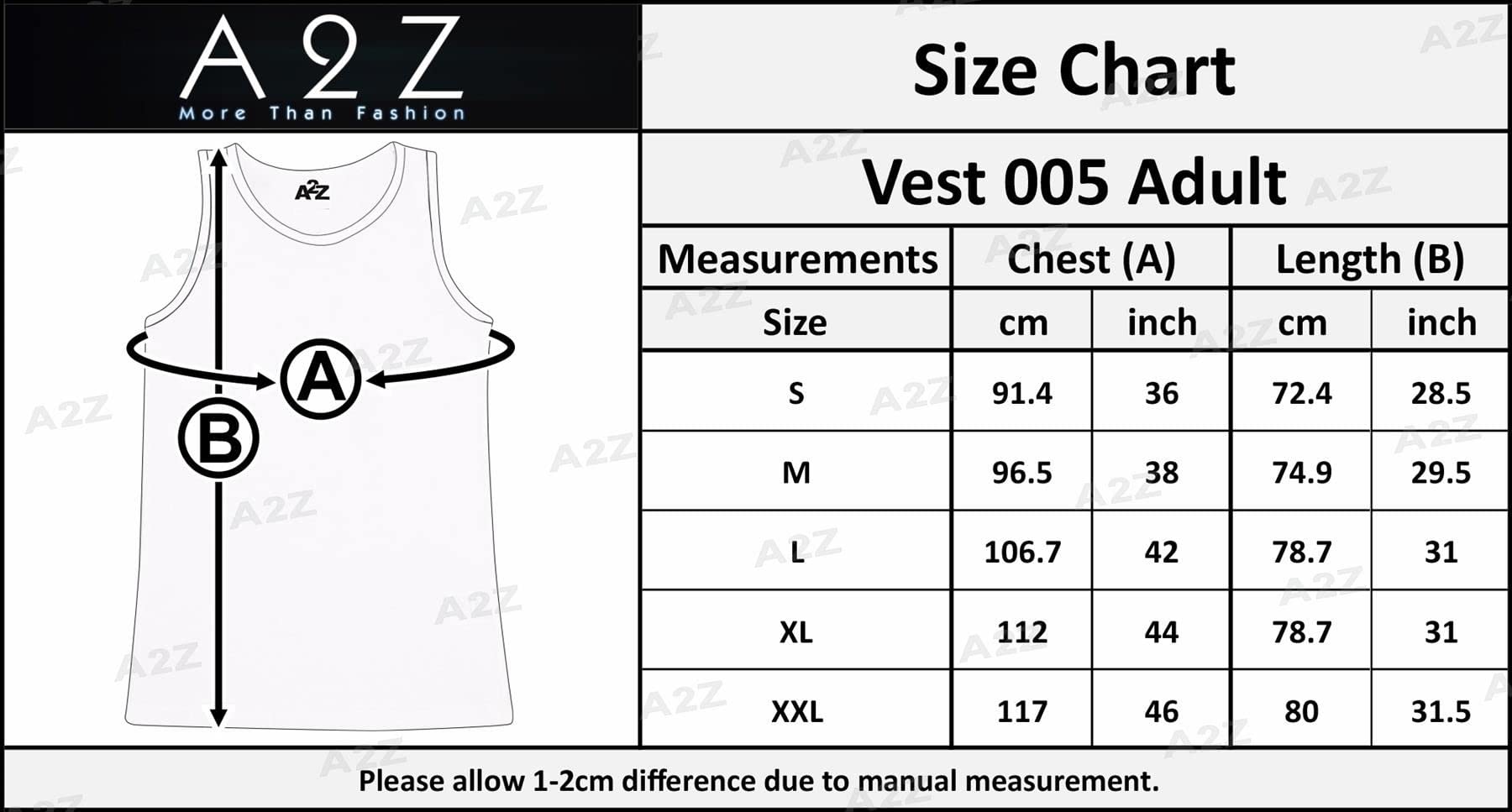 A2Z Uomo Biancheria Intima Vest Morbido 100% Pettinato Cotone Pack di 10 Bianco Senza Maniche Moda Sottomaglia Vest per Uomo